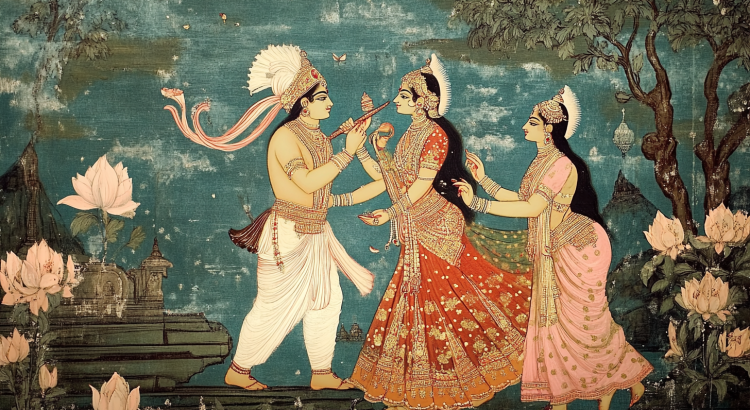 Midjourney AI illustration Upanishad India